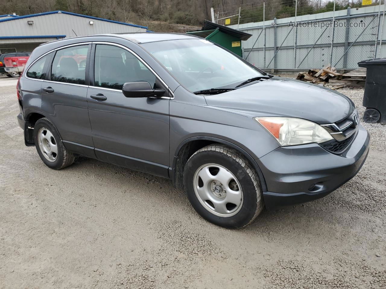 2010 Honda Cr-v Lx Gray vin: 5J6RE4H31AL102478