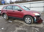 2010 Honda Cr-v Lx Maroon vin: 5J6RE4H32AL089708