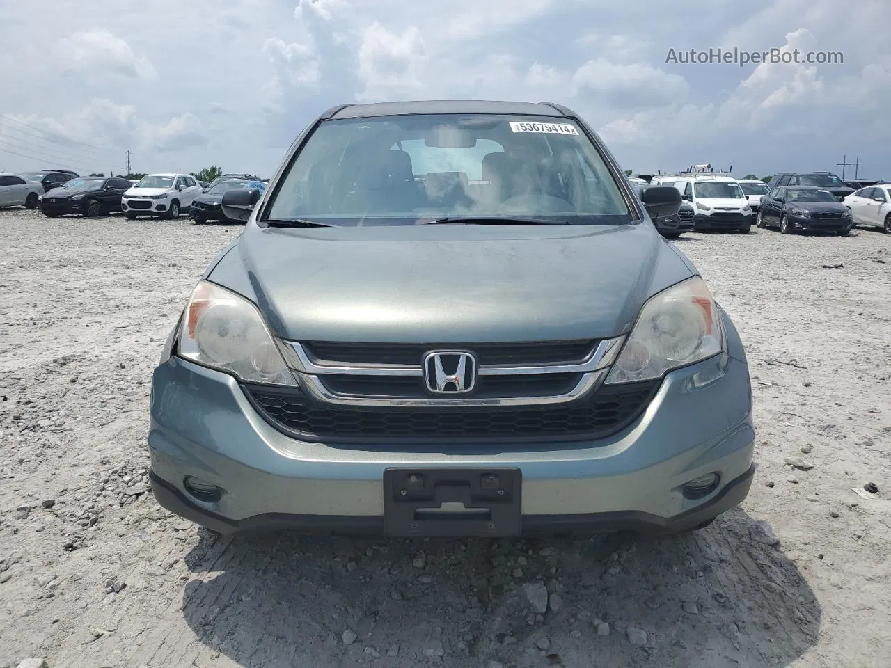 2010 Honda Cr-v Lx Turquoise vin: 5J6RE4H33AL088793