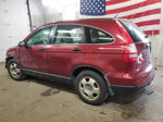 2010 Honda Cr-v Lx Maroon vin: 5J6RE4H34AL036752