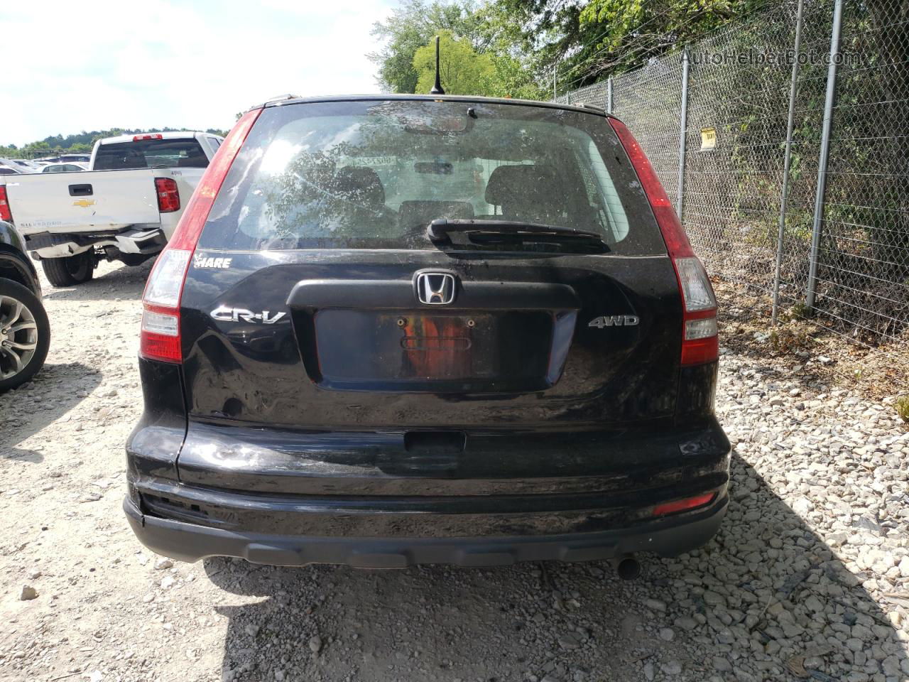 2010 Honda Cr-v Lx Black vin: 5J6RE4H34AL068374