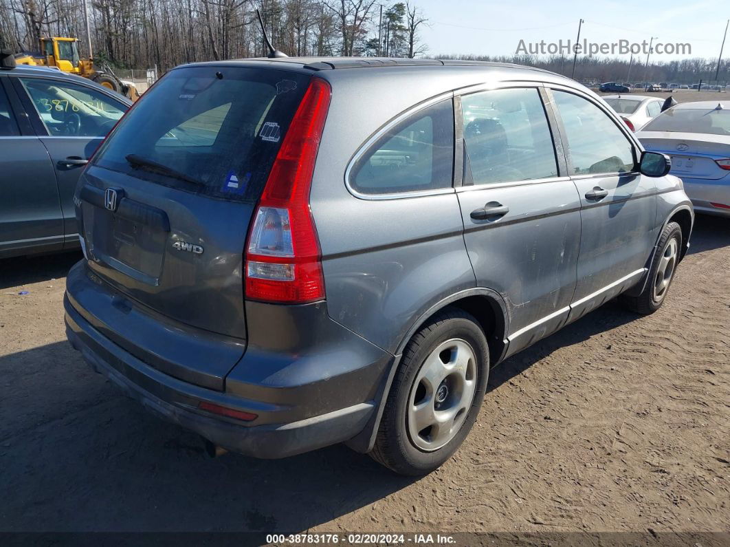 2010 Honda Cr-v Lx Серый vin: 5J6RE4H34AL079133