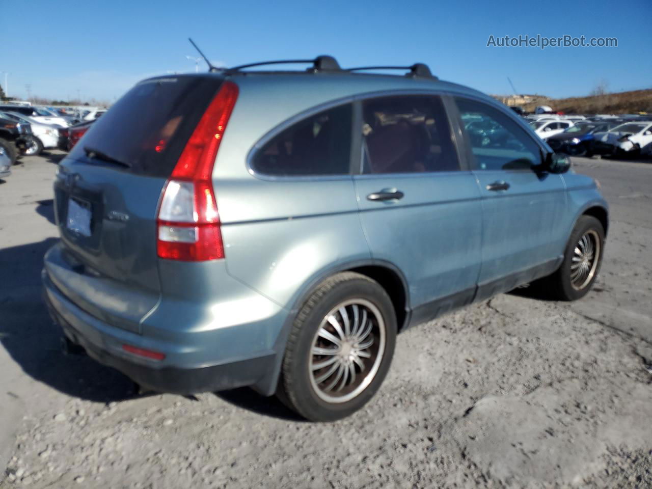 2010 Honda Cr-v Lx Teal vin: 5J6RE4H34AL095686