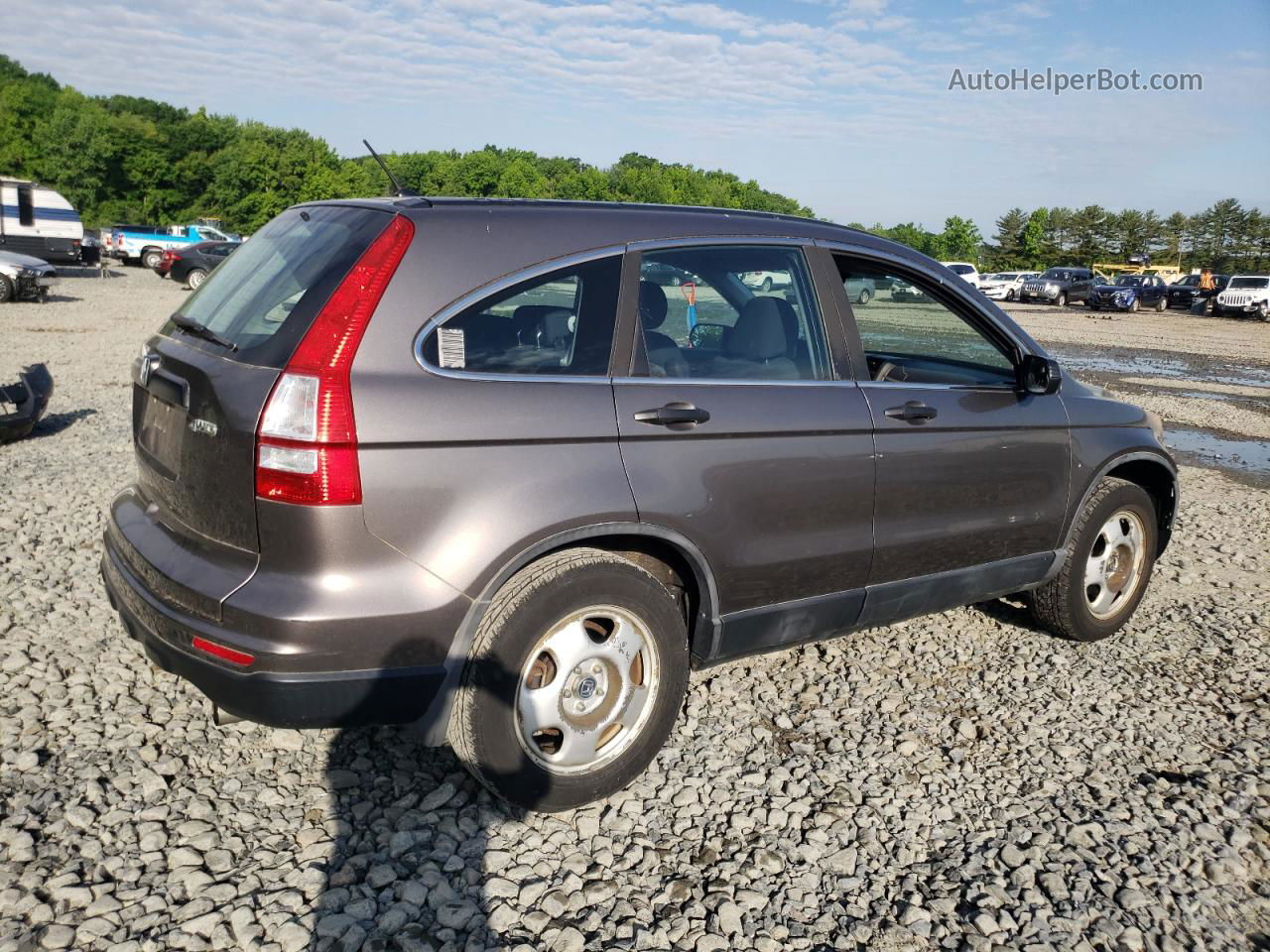 2010 Honda Cr-v Lx Серый vin: 5J6RE4H35AL055276