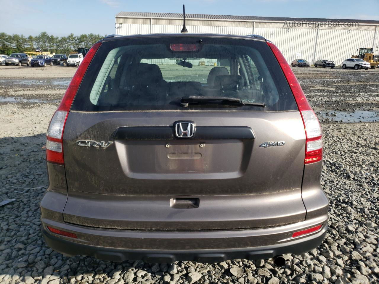 2010 Honda Cr-v Lx Серый vin: 5J6RE4H35AL055276