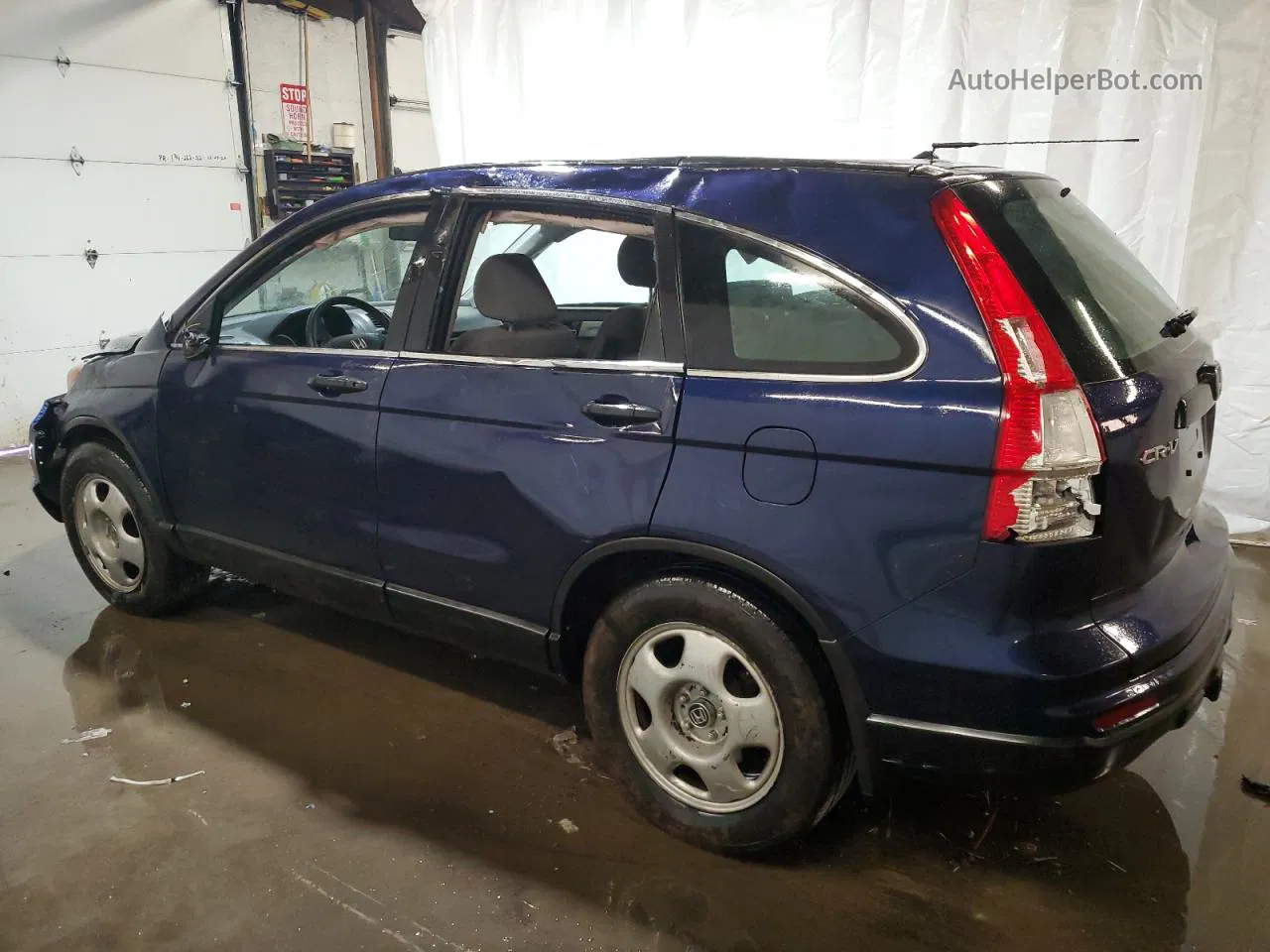 2010 Honda Cr-v Lx Синий vin: 5J6RE4H35AL063717