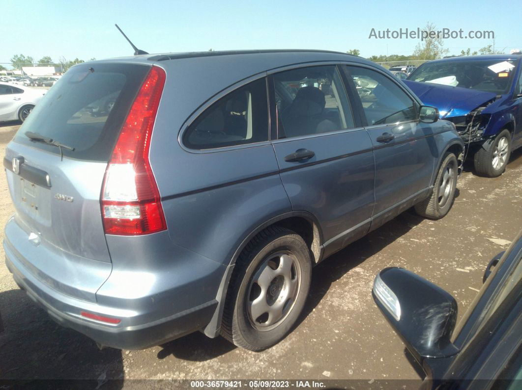 2010 Honda Cr-v Lx Светло-синий vin: 5J6RE4H36AL040141