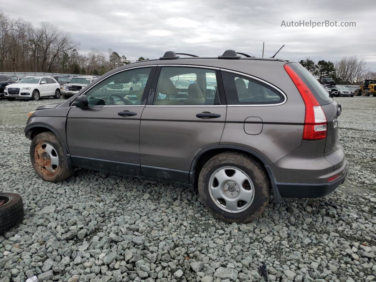 2010 Honda Cr-v Lx Brown vin: 5J6RE4H36AL054301