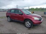 2010 Honda Cr-v Lx Red vin: 5J6RE4H36AL072278