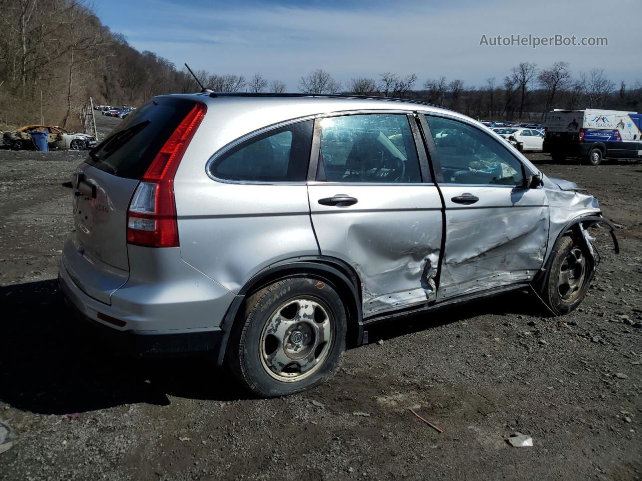 2010 Honda Cr-v Lx Серебряный vin: 5J6RE4H36AL077223