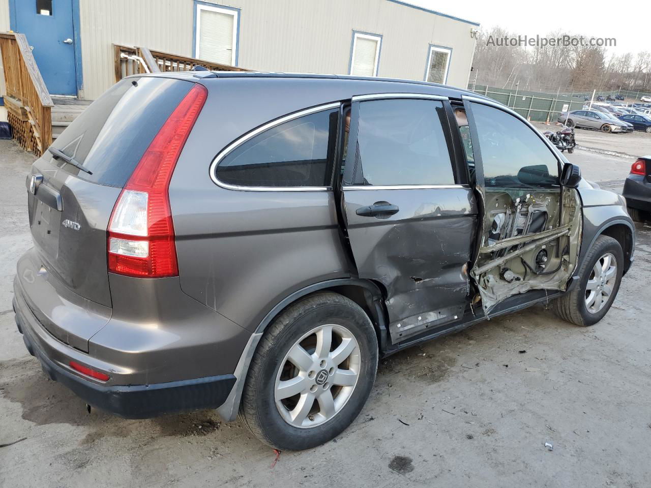 2010 Honda Cr-v Lx Серый vin: 5J6RE4H38AL022093