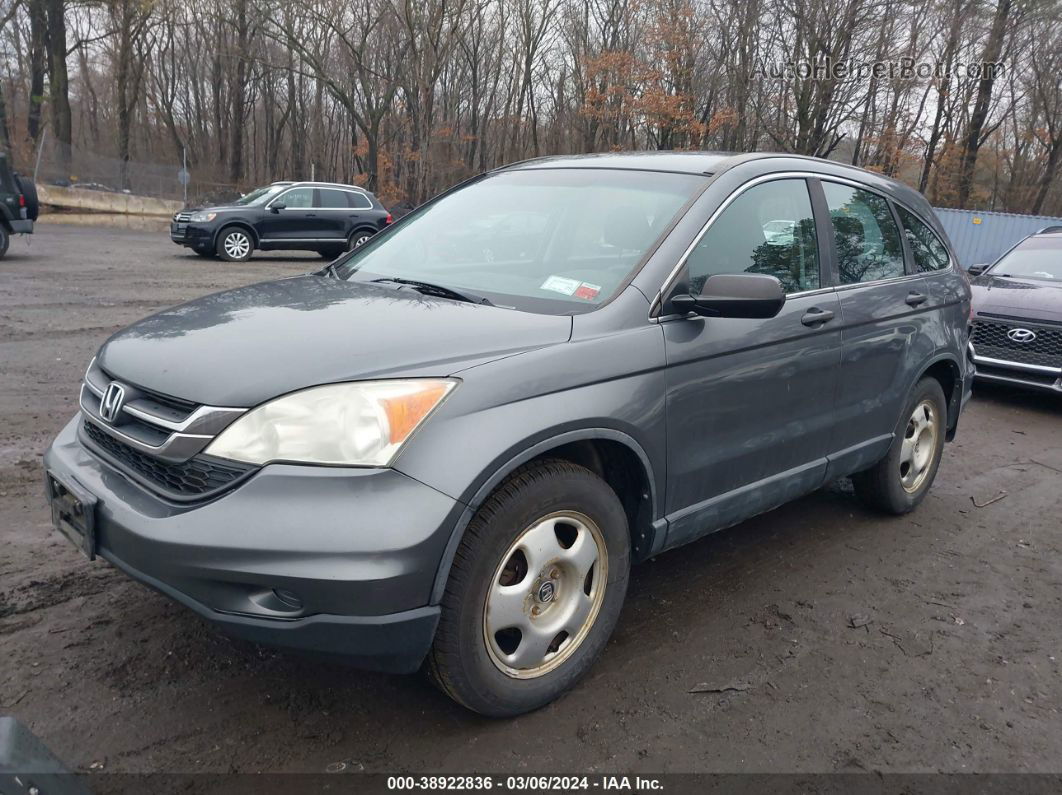 2010 Honda Cr-v Lx Серый vin: 5J6RE4H38AL102476