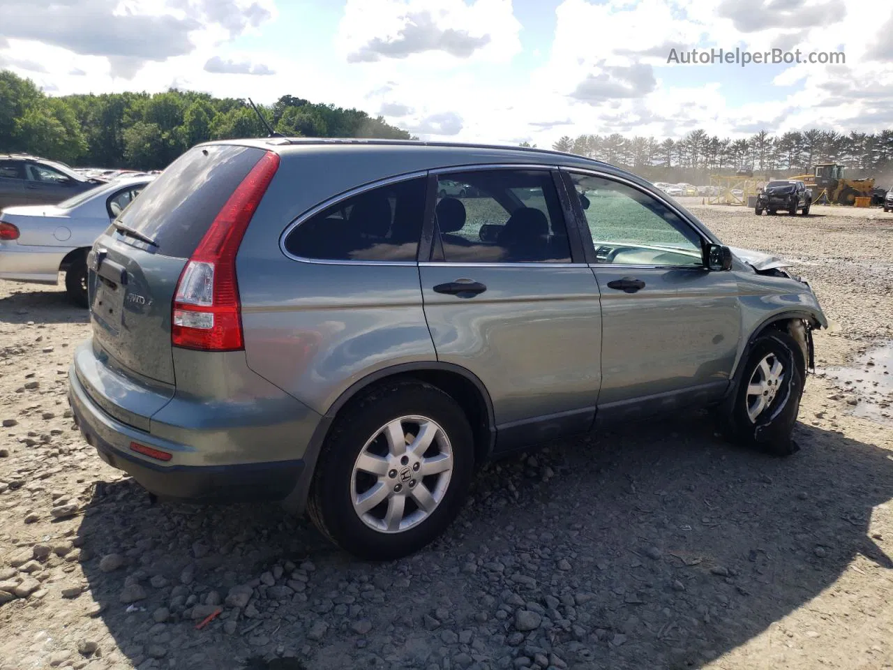 2010 Honda Cr-v Lx Blue vin: 5J6RE4H38AL801364