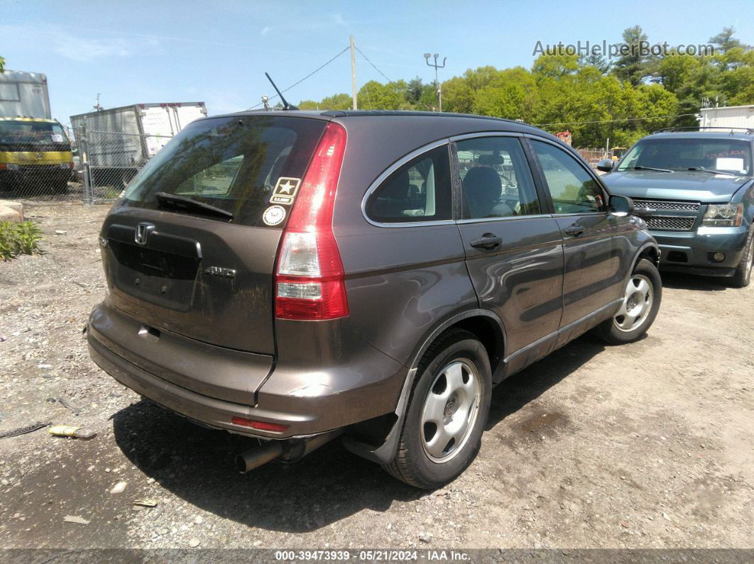 2010 Honda Cr-v Lx Gray vin: 5J6RE4H3XAL038697