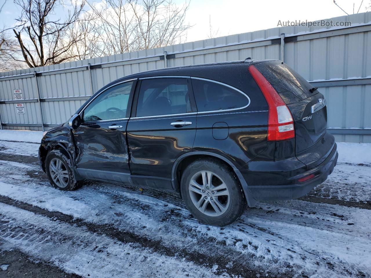 2010 Honda Cr-v Ex Black vin: 5J6RE4H50AL030500