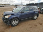 2010 Honda Cr-v Ex Blue vin: 5J6RE4H50AL096545