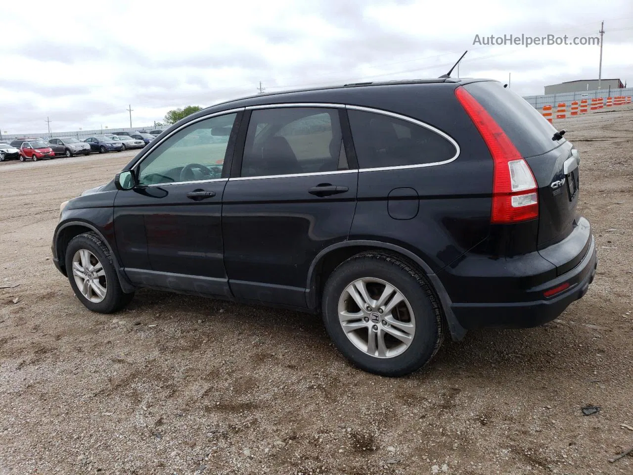 2010 Honda Cr-v Ex Black vin: 5J6RE4H51AL024933