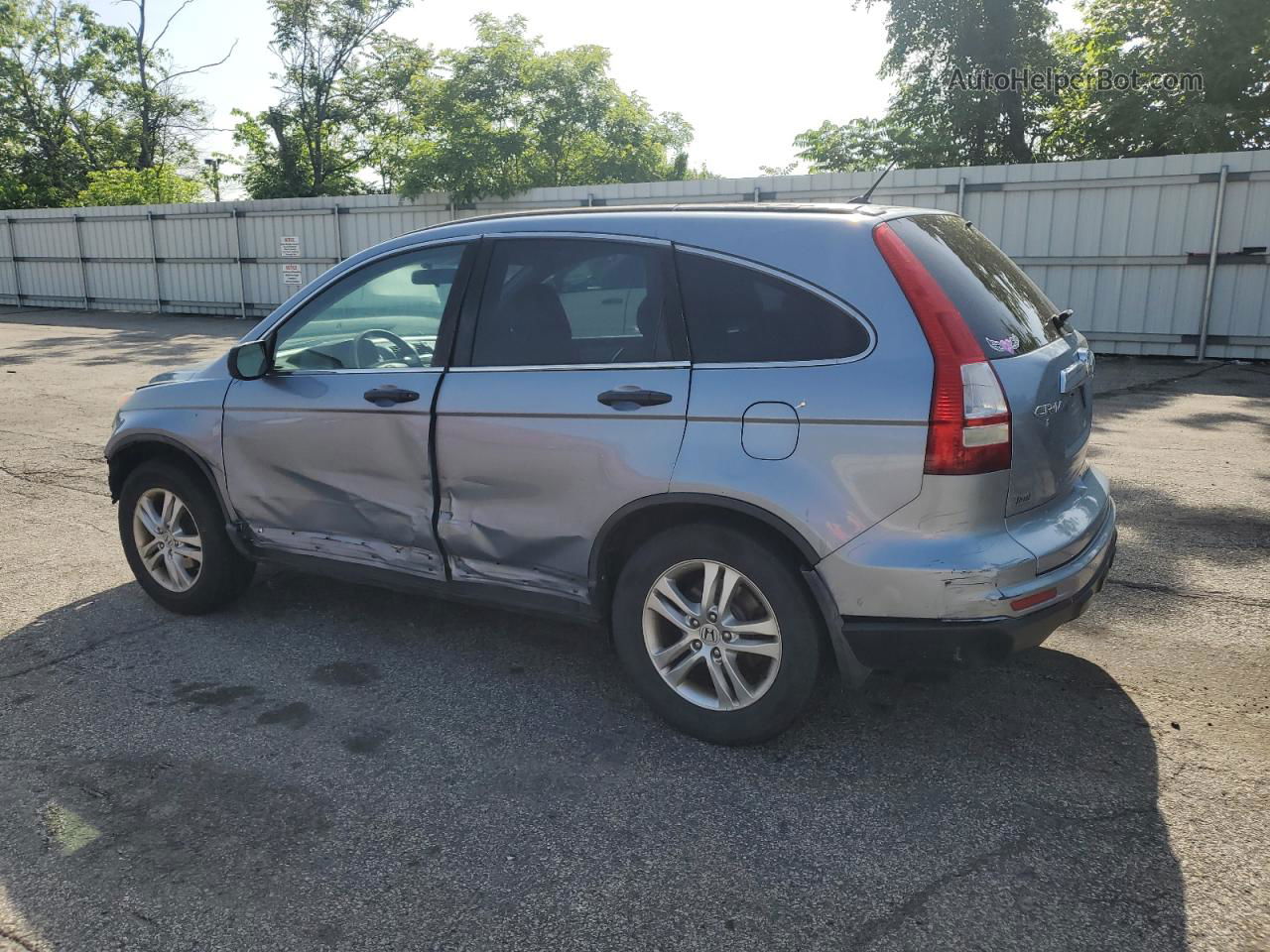 2010 Honda Cr-v Ex Gray vin: 5J6RE4H52AL058718