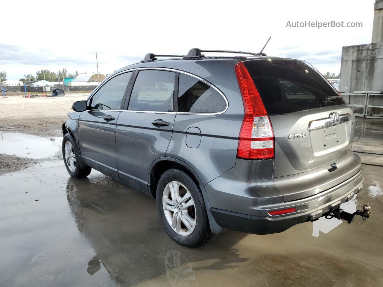 2010 Honda Cr-v Ex Gray vin: 5J6RE4H53AL083336