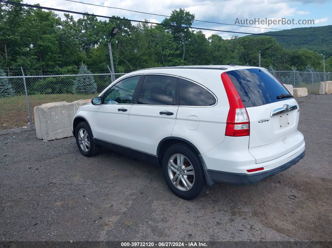 2010 Honda Cr-v Ex Белый vin: 5J6RE4H54AL051561