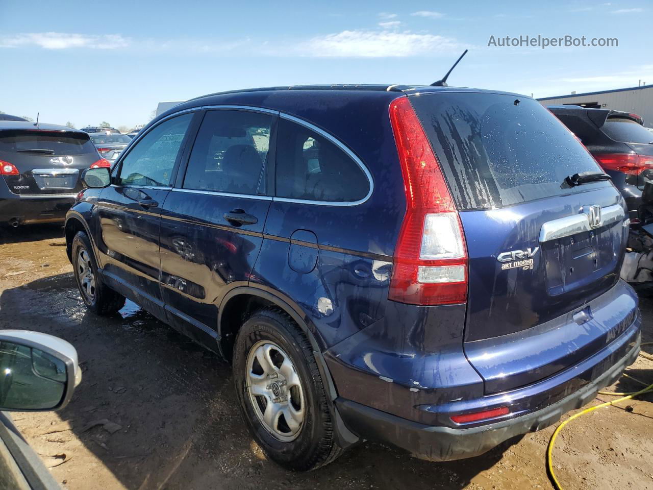 2010 Honda Cr-v Ex Синий vin: 5J6RE4H54AL065234