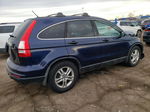 2010 Honda Cr-v Ex Blue vin: 5J6RE4H55AL013241