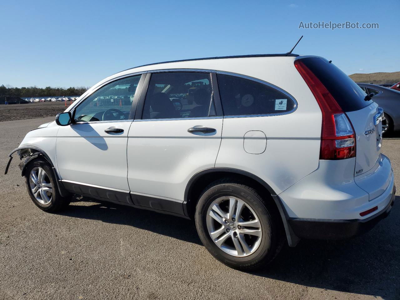 2010 Honda Cr-v Ex White vin: 5J6RE4H56AL069057