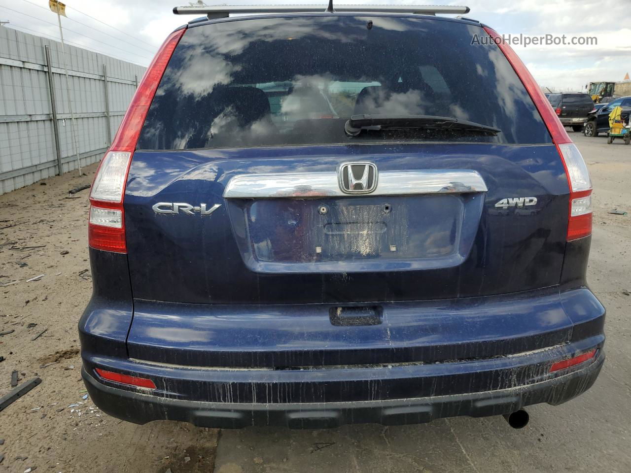 2010 Honda Cr-v Ex Синий vin: 5J6RE4H56AL075005