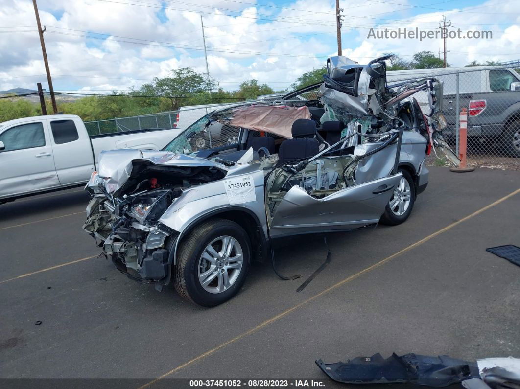 2010 Honda Cr-v Ex Silver vin: 5J6RE4H57AL005397