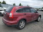 2010 Honda Cr-v Ex Maroon vin: 5J6RE4H57AL046161