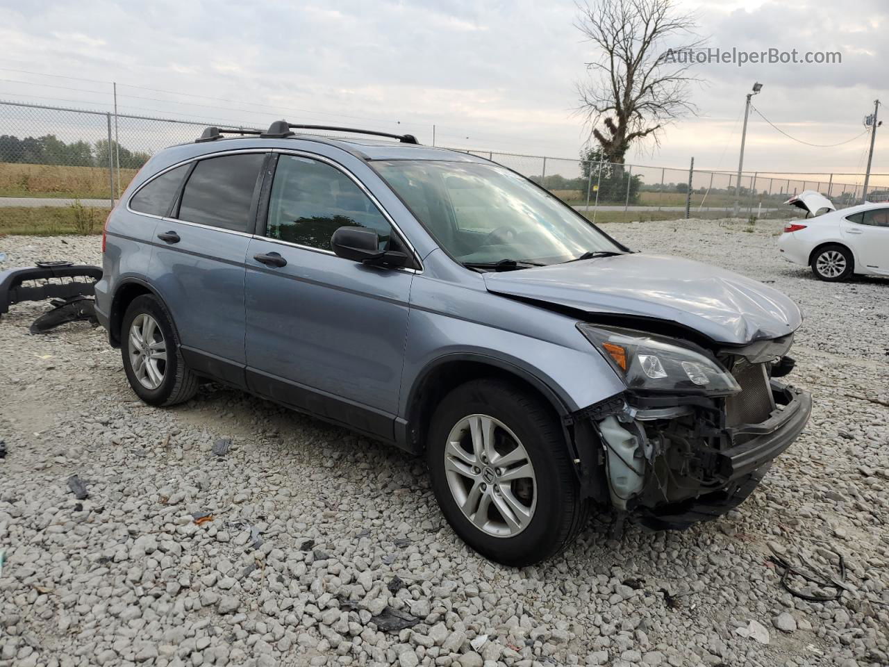 2010 Honda Cr-v Ex Синий vin: 5J6RE4H58AL081887