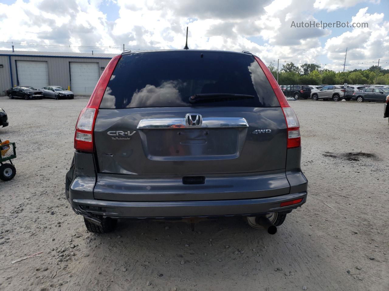 2010 Honda Cr-v Ex Gray vin: 5J6RE4H58AL094624