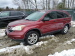 2010 Honda Cr-v Ex Красный vin: 5J6RE4H59AL035159