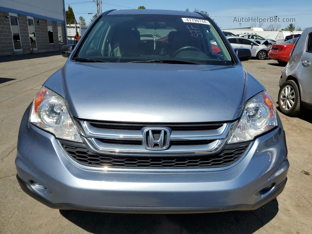 2010 Honda Cr-v Ex Blue vin: 5J6RE4H59AL084331