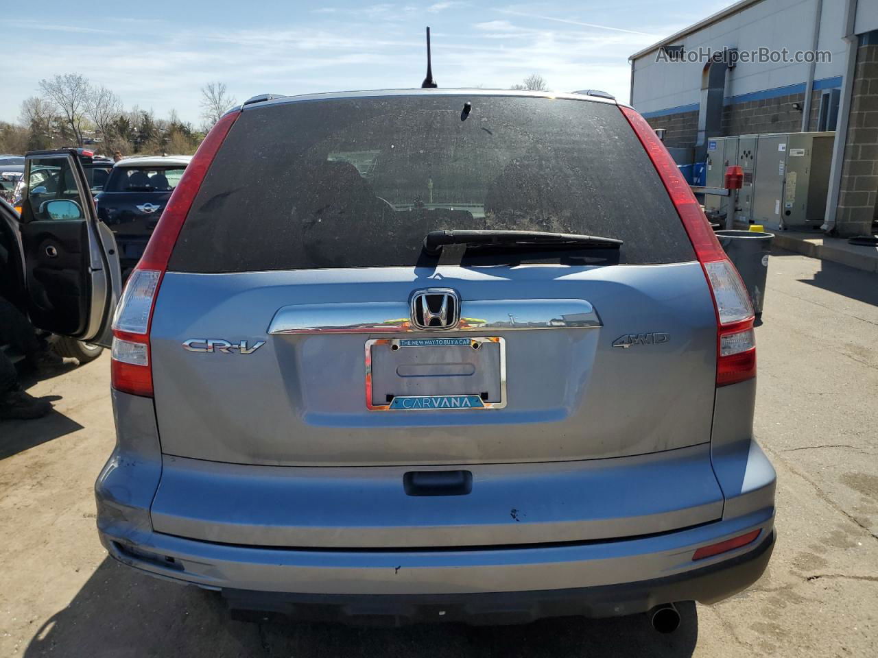 2010 Honda Cr-v Ex Синий vin: 5J6RE4H59AL084331