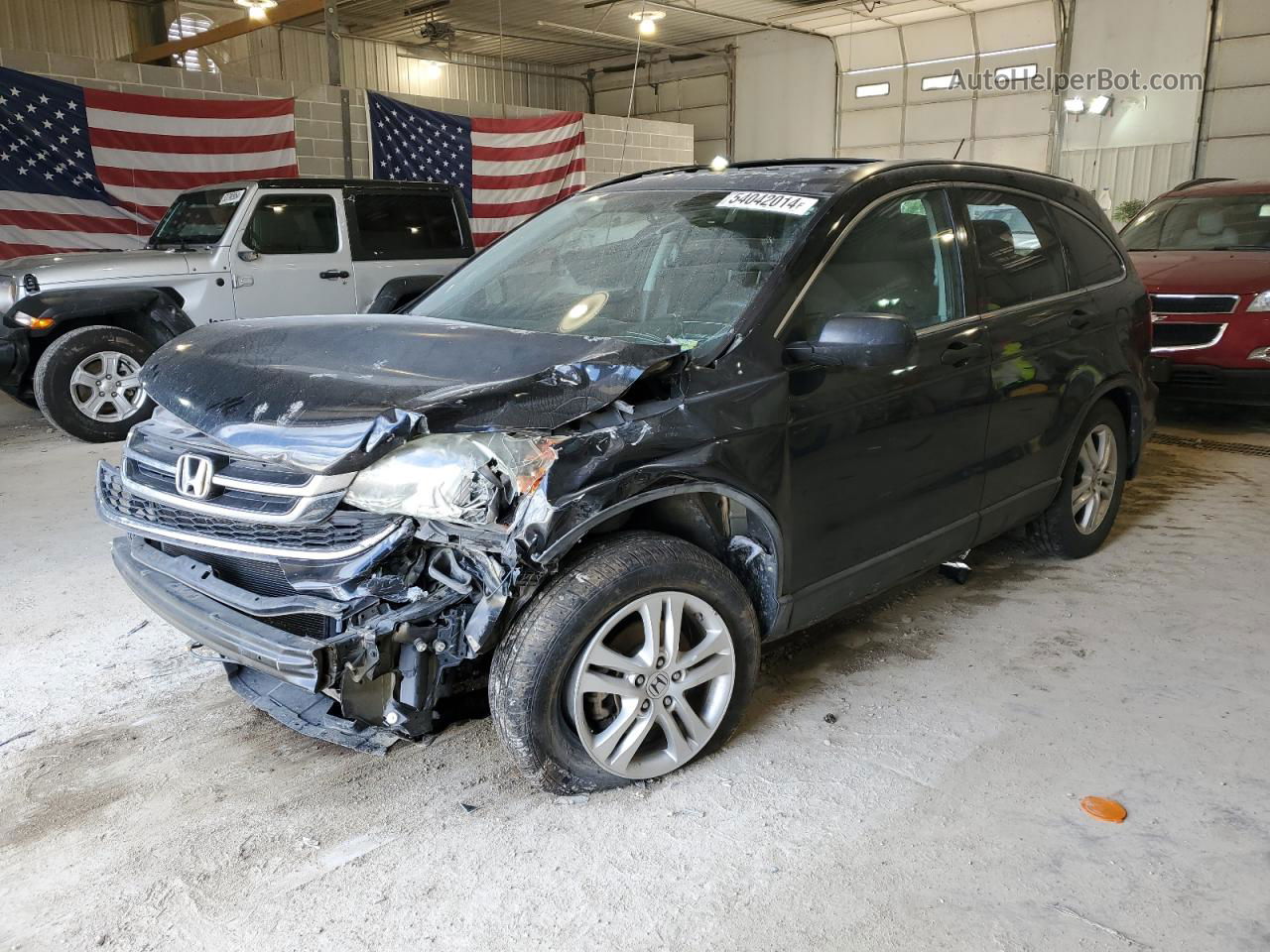 2010 Honda Cr-v Ex Black vin: 5J6RE4H5XAL062676