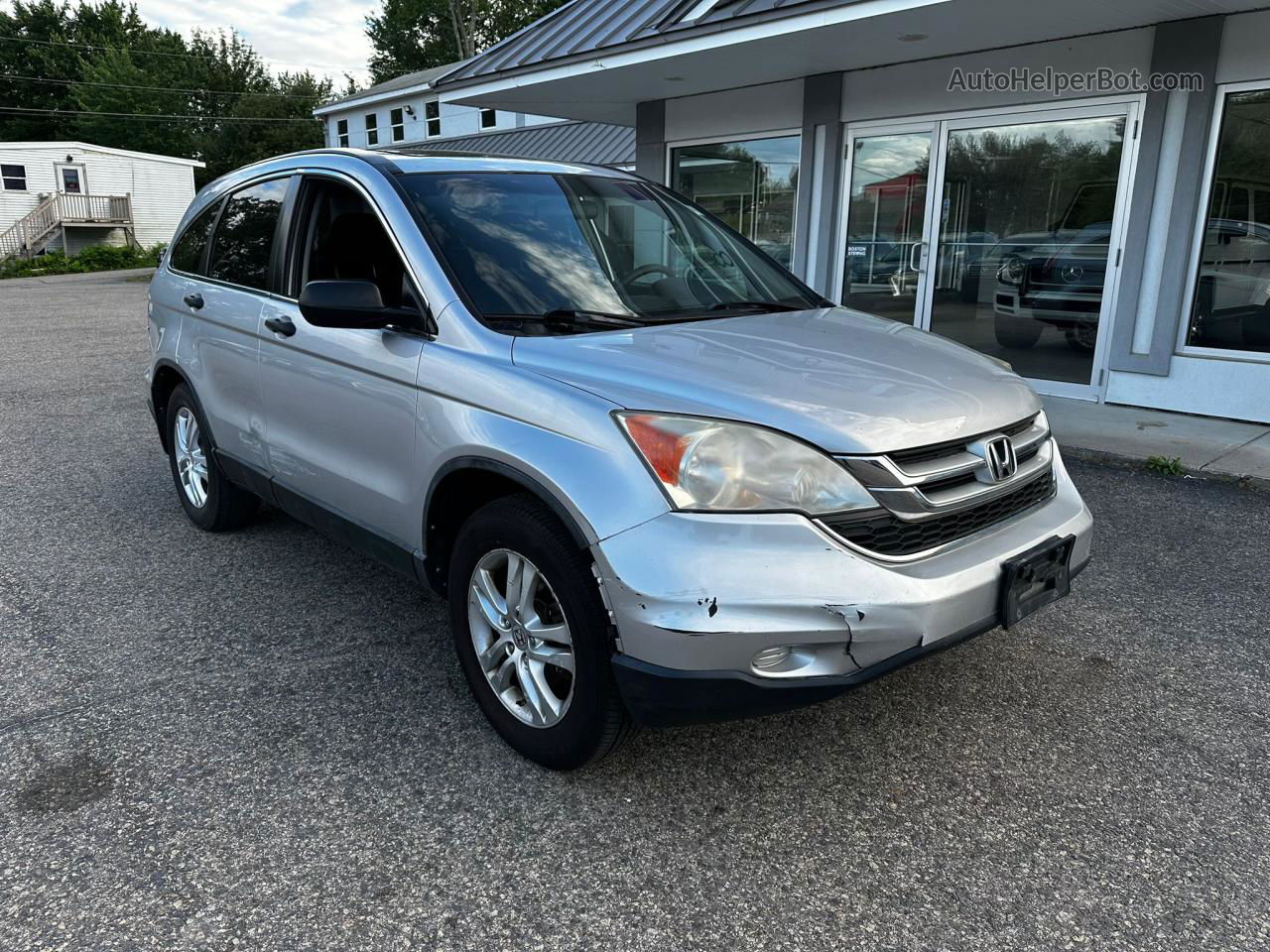 2010 Honda Cr-v Ex Silver vin: 5J6RE4H5XAL066114