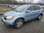 2010 Honda Cr-v Exl Blue vin: 5J6RE4H70AL020258