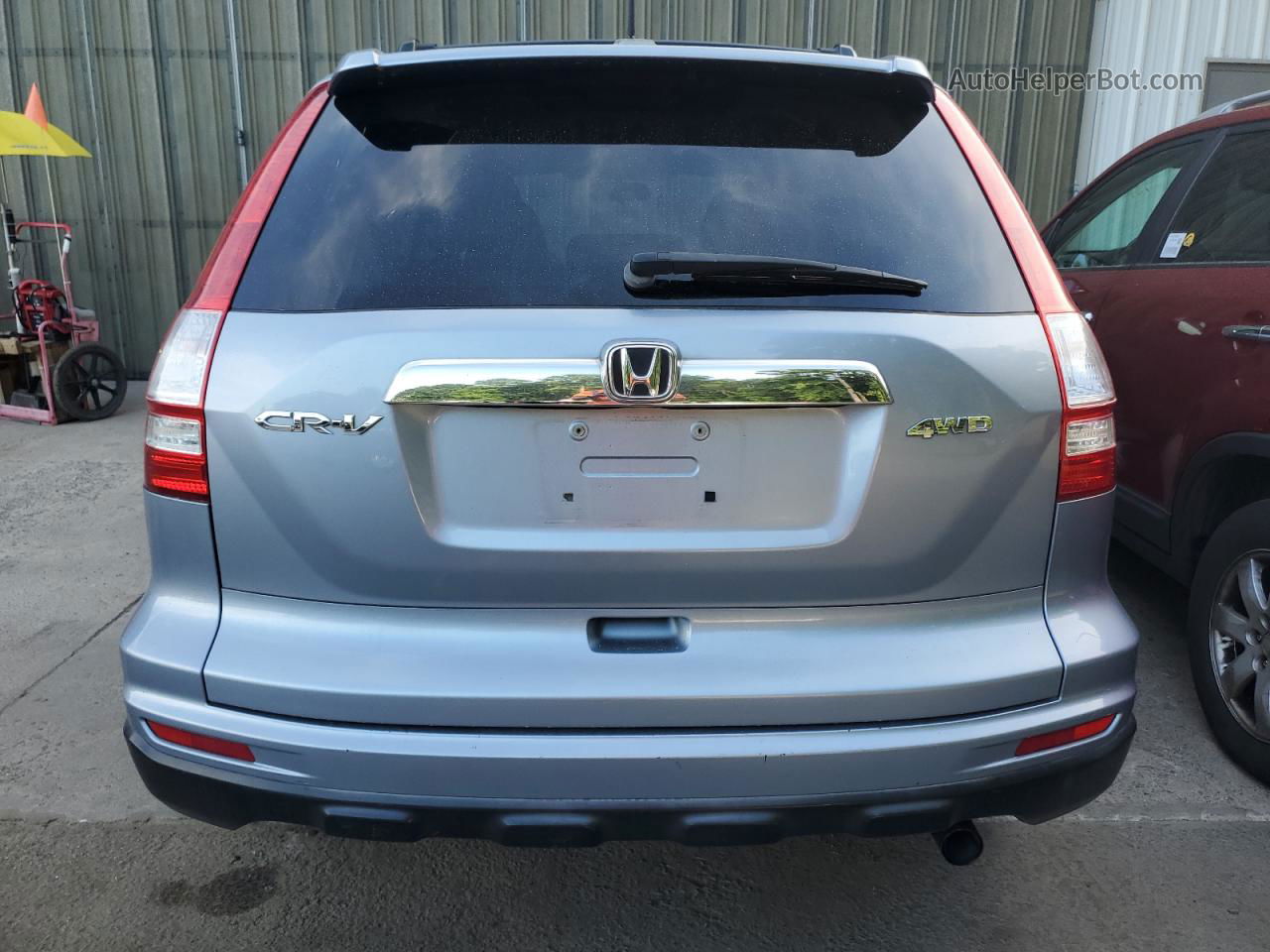 2010 Honda Cr-v Exl Blue vin: 5J6RE4H71AL057528