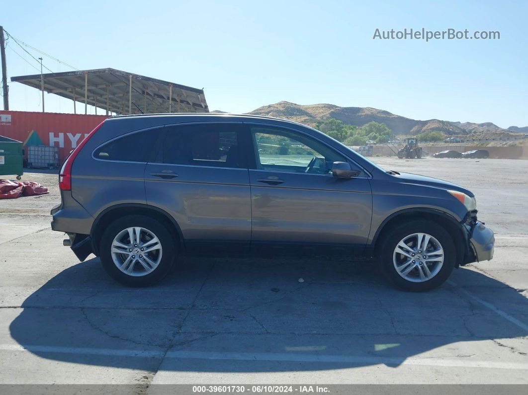 2010 Honda Cr-v Ex-l Brown vin: 5J6RE4H72AL066528