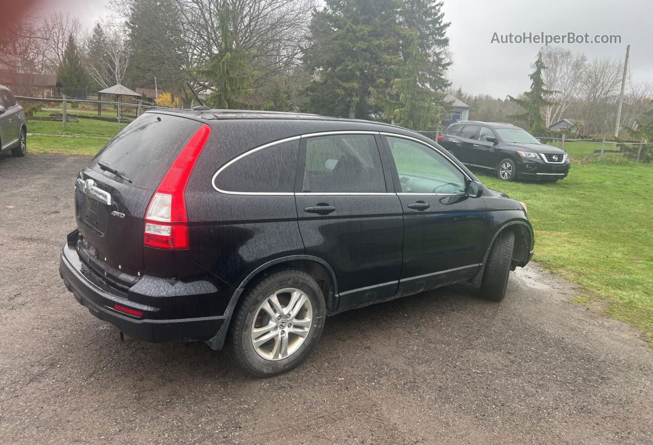 2010 Honda Cr-v Exl Black vin: 5J6RE4H72AL806496