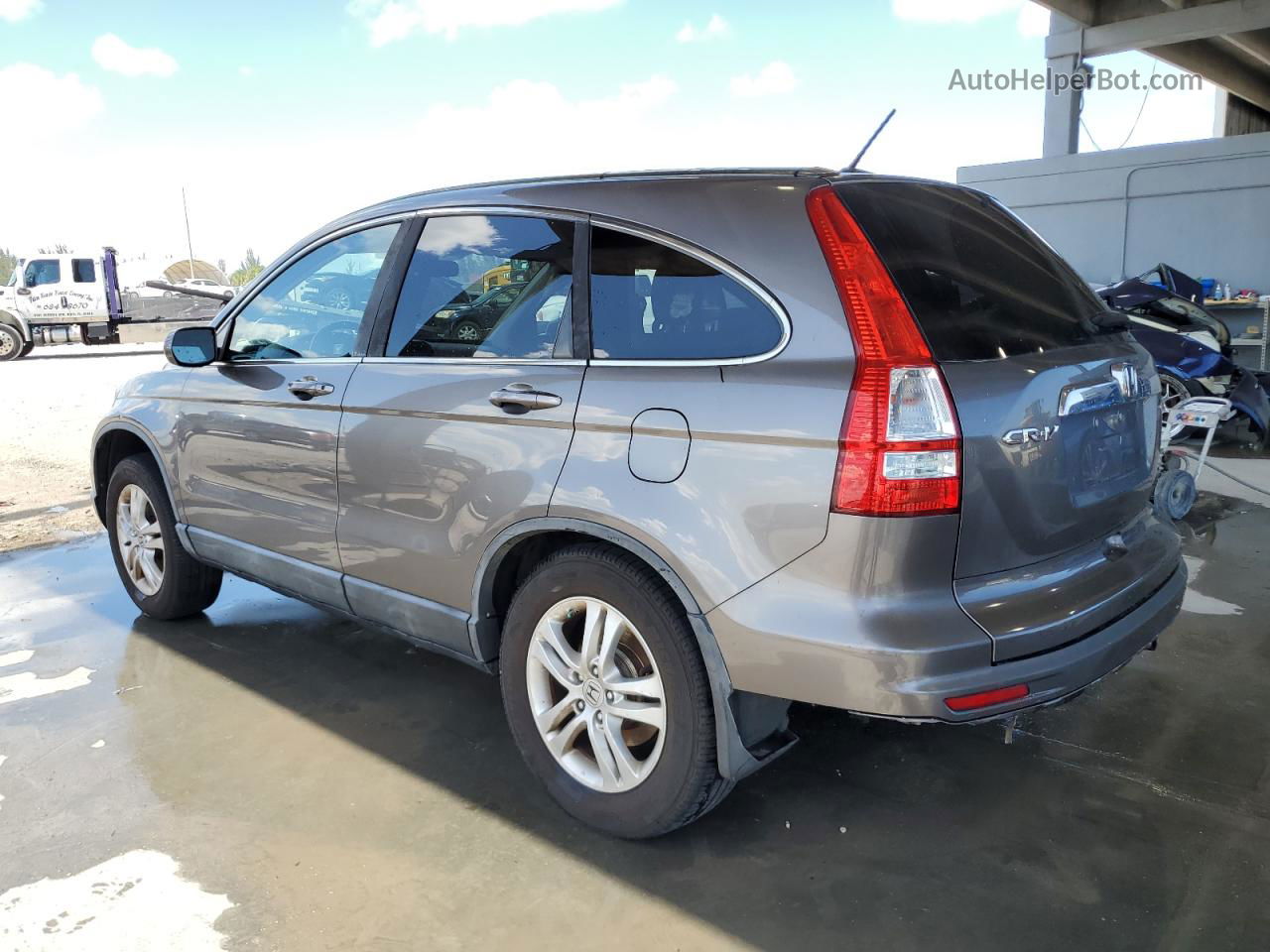 2010 Honda Cr-v Exl Gray vin: 5J6RE4H73AL001803