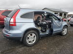 2010 Honda Cr-v Exl Blue vin: 5J6RE4H73AL046417