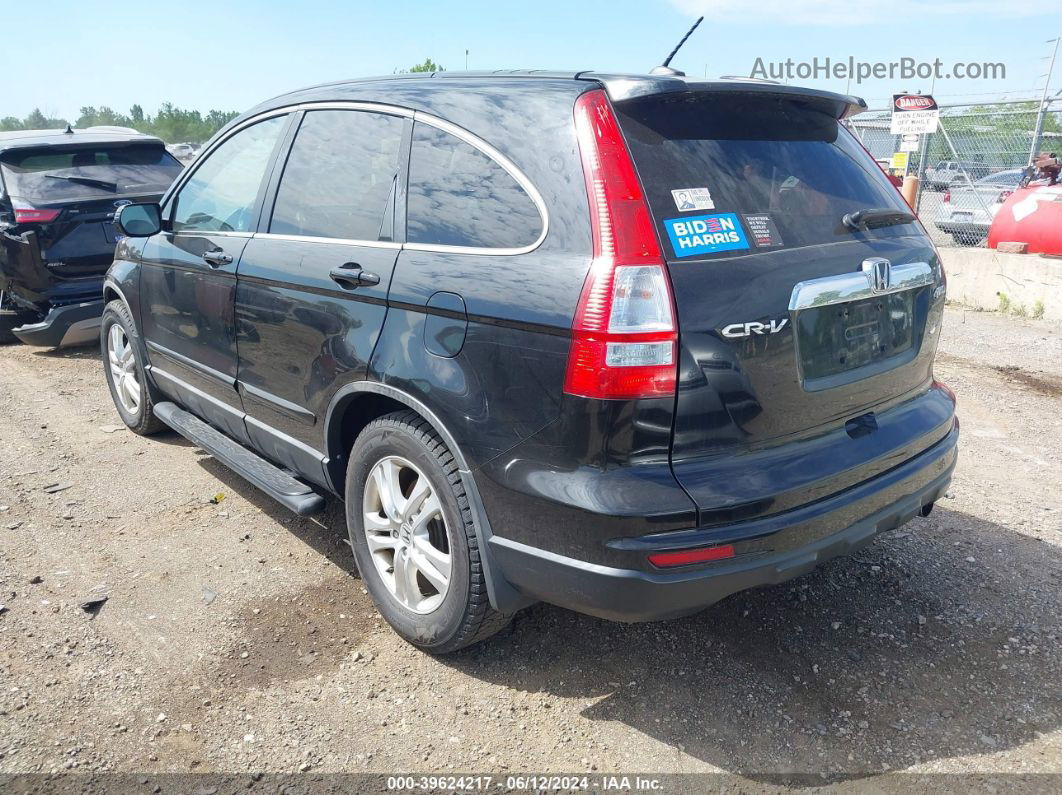 2010 Honda Cr-v Ex-l Черный vin: 5J6RE4H74AL003642