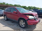 2010 Honda Cr-v Ex-l Maroon vin: 5J6RE4H74AL020344