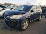 2010 Honda Cr-v Exl Синий vin: 5J6RE4H75AL026850