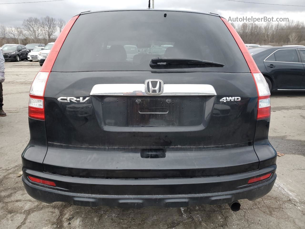 2010 Honda Cr-v Exl Черный vin: 5J6RE4H75AL062568