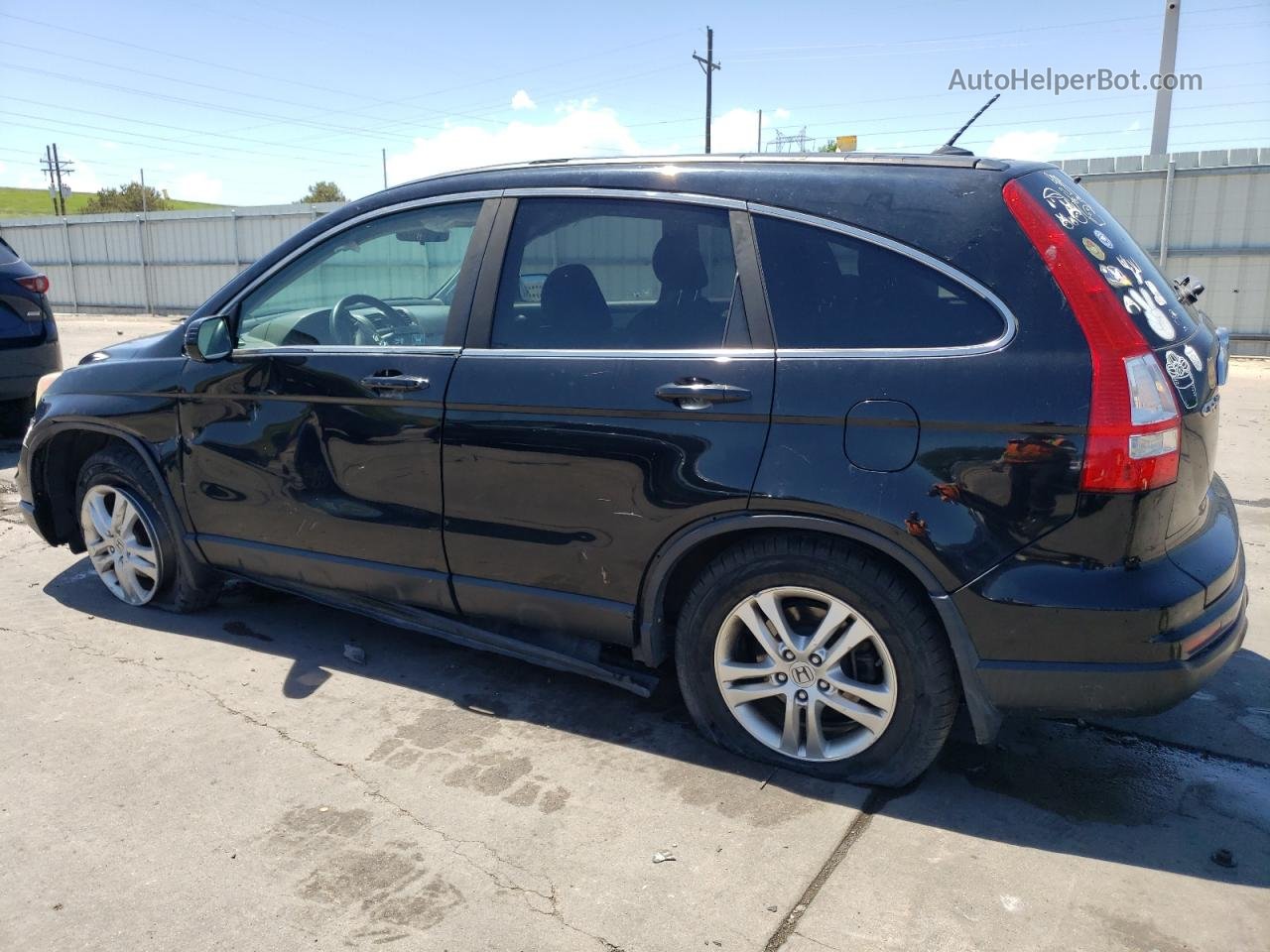 2010 Honda Cr-v Exl Black vin: 5J6RE4H75AL067530