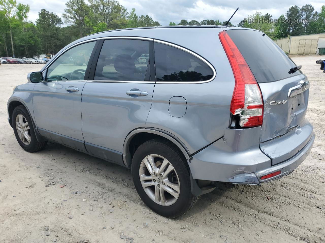 2010 Honda Cr-v Exl Blue vin: 5J6RE4H75AL082853