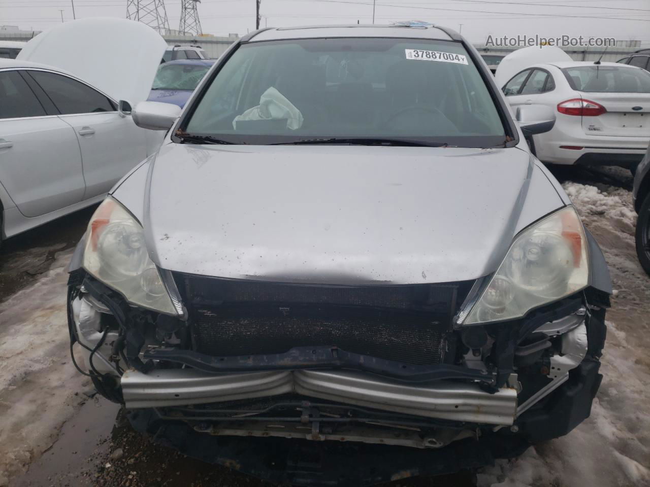 2010 Honda Cr-v Exl Silver vin: 5J6RE4H75AL088507